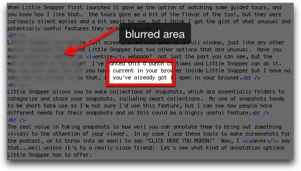 snapshot annotated