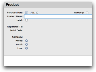 Products module