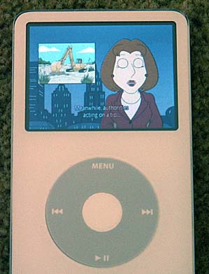 to scale pic of iPod video