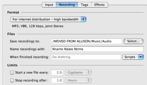 audio enhancer effects for audio hijack