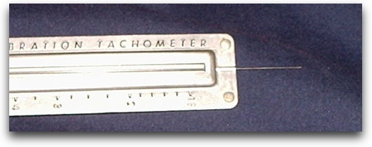 vibration tachometer little rod sticking out