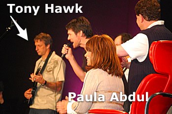 Paula Abdul & Tony Hawk