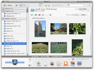 Picasa for the Mac