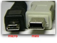 size comparison of micro vs mini usb
