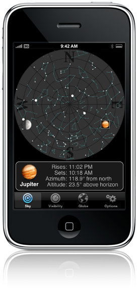 planets on iphone