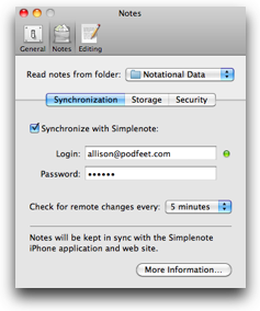 pref pane to sync nv to simplenote
