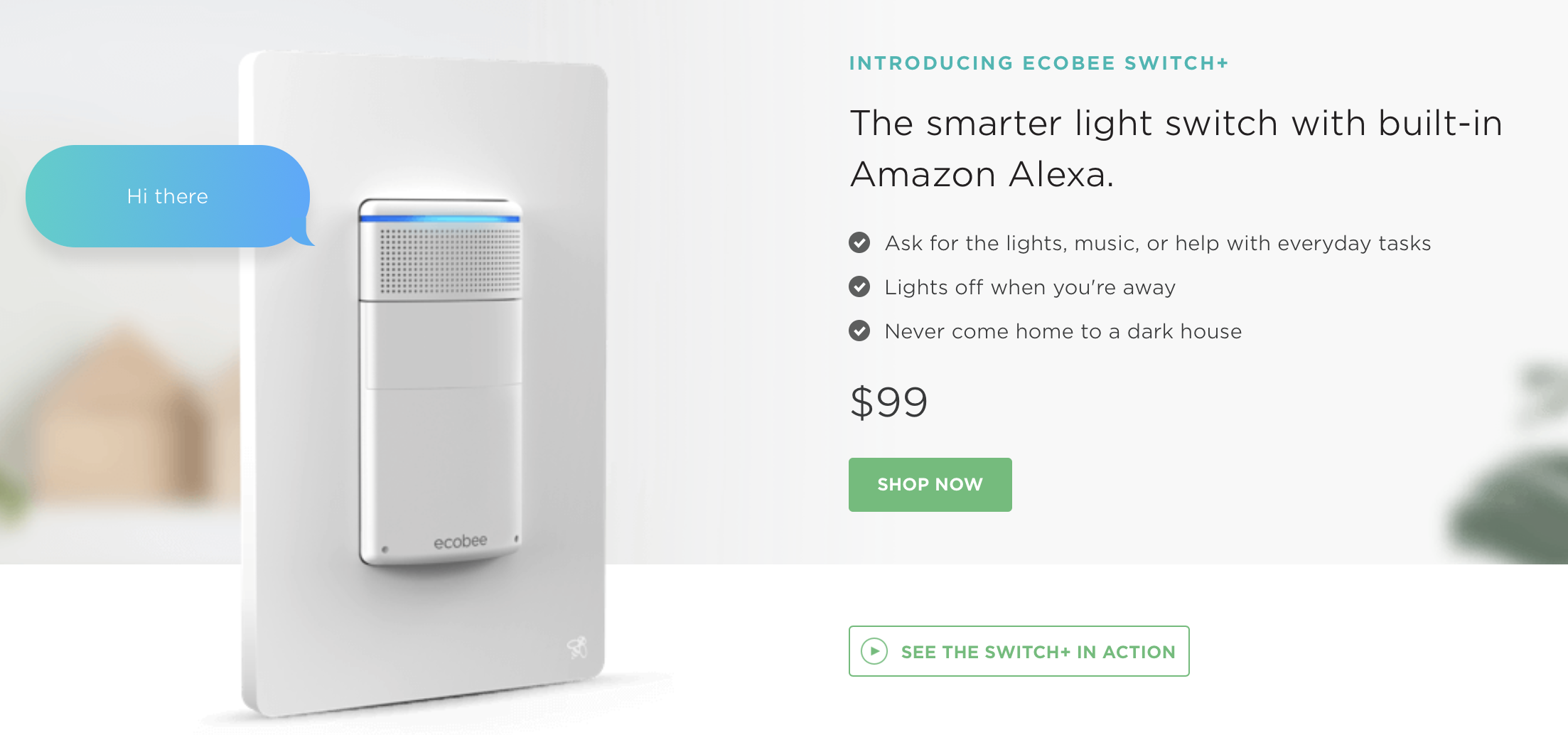 ecobee smart light switch