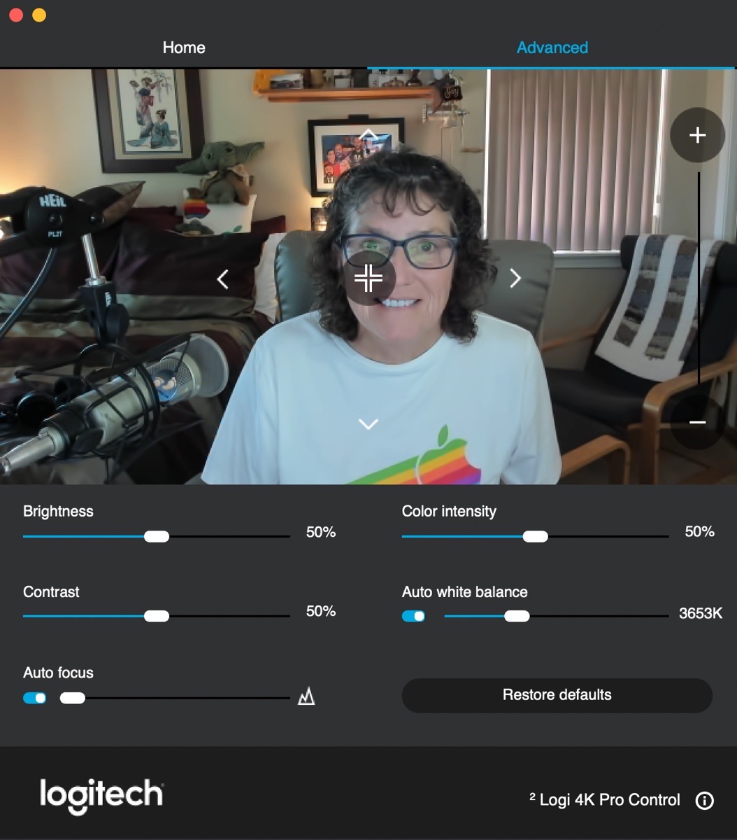 Logitech 4K Pro Magnetic Webcam - Podfeet Podcasts