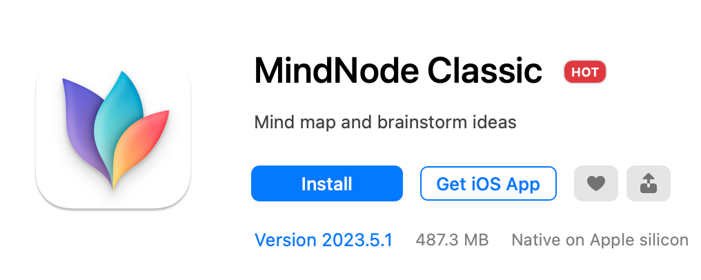 MindNode Classic in Setapp.