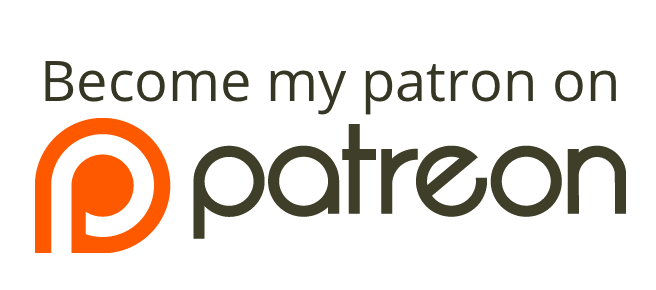 Become my Patron on Patreon